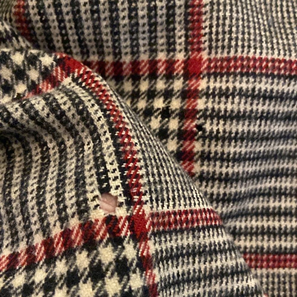 Aquascrutum Vintage Plaid Trench Coat with Belt - Picture 12 of 16